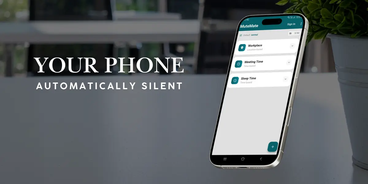 How to Automatically Silence Your Android Phone at Work
